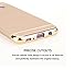 ATRAING Galaxy S8 Case, 3 in 1 Ultra Thin Hard PC Back Anti-Scratch Matte Finish Slim Fit Protective Cover for Samsung Galaxy S8 Gold