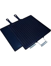 King kooker cisqg14s 2 Sided pre seasoned Plancha
