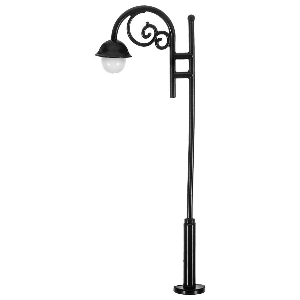 ifundom Mini Street Light Model 3.5 Inch Retro Dollhouse Lamp Post for Micro Landscape Diy Park Scene and Fairy Garden Decor