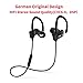iBesi Bluetooth Headset, Bluetooth 4.1 Headphones Lightweight Stereo Earbuds with Magnetic(Black)