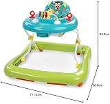 Bright Starts Giggling Safari Walker with Easy Fold Frame Ages 6 Months+ view 7