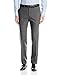 J.M. Haggar Men's Premium Stretch Plain-Front Flex-Waistband Straight-Fit Dress Pant