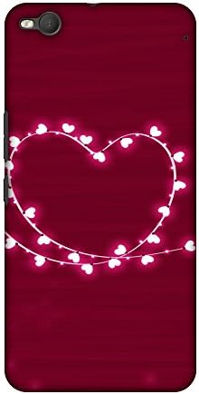 Amzer AMZ601040309182 Designer Hard Shell Printed Phone Case for HTC One X9 (Red)