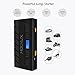 MOCRUX Car Jump Starter, 500A 13600mAh Portable Jump Starter Power (Up to 4.2L Gasoline and 3.0L Diesel), Emergency Car Battery Booster Charger with Dual USB Ports LCD Screen & LED Flashlight