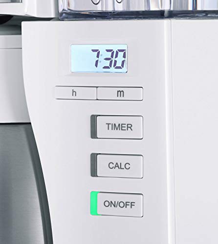 Melitta 6768988 1025-17 Filter-Kaffeemaschine mit Thermo-Kanne und Timerfunktion, 1080, abnehmbaren Wassertank und… – Bild 8