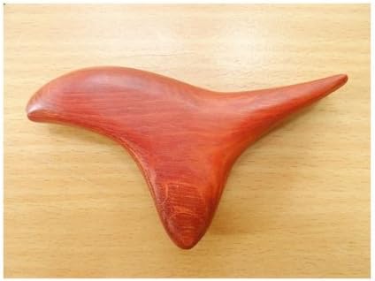Thai Traditional Reflexology Hand Massage Tool Massager Press Point Red Wood