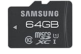 Samsung Electronics 64GB Pro microSDXC Extreme Speed (UHS-1) Class 10 Memory Card (MB-MGCGB/AM) Retail Packaging