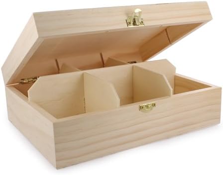 La Fourmi Teabag Box 6 Sections 205x160x75mm