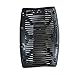 Lovef Comb Hair Clips for Women and Girls Stylish and Fashionable Accessories for Easy Hair Dos Tribal (White Black and Gold) (Black)