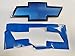 Blue Carbon Fiber Vinyl Decal Sheets (overlays)- You Cut from (2) 11