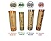Boband Coin Wrapper Preformed 128 Assorted Pack, 32 Coin Wrappers Each of Quarters, Dimes, Nickels and Pennies