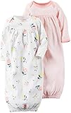 Carter's Baby Girls' 2 Pack Sleeper Gowns (Baby)