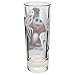 Zak Designs NBCC-S431 Nightmare Before Christmas 4-piece Set of 2 oz. Mini Glasses, Jack Skellington & Sally, 4-piece set