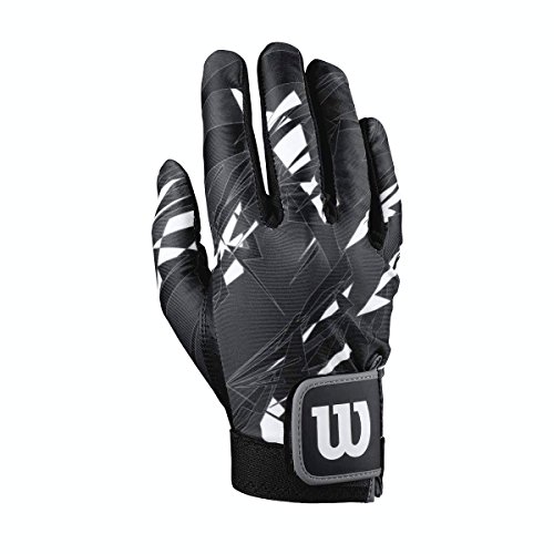 Wilson Smoke Racquetball Glove, Black/White, Medium