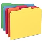 Smead File Folder, 1/3-Cut Tab, Letter Size, Assorted Colors, 100 per Box, (11943)