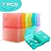 Weekly Pill Organizer, 2 Times a Day Por