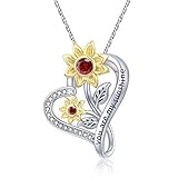 Bolelis 925-Sterling-Silver Sunshine Sunflower