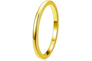 CROWNAL 2mm 4mm 6mm 8mm 10mm Tungsten Wedding Band Ring Men Women Plain Dome Polished Size Comfort Fit Size 3 To 17