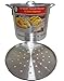 32 Qt Tamale Steamer Vaporera Stock Pot Premium Aluminum Tamalera 8 Gallons