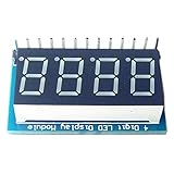 B Blesiya 4 Bits Digital Tube LED 8 Segment Display