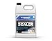 MasonryDefender 1 Gallon Penetrating Concrete Sealer for Driveways, Patios, Sidewalks - Clear Water-Based Silane Siloxane Sealer Water Repellent