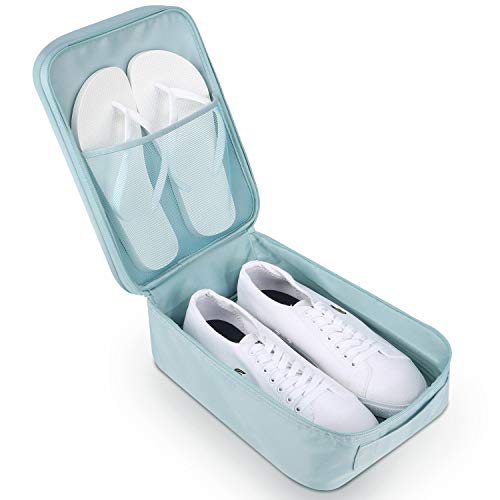 Mossio Shoe Bag Holds 3 Pair of Shoes for Travel and Daily Use Storage