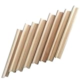 Fuhaieec(TM) 123 Fuhaiecc Game Piece Replacement Letter Racks Holder Scrabble Tiles ~ Set of Eight(8), Wood