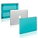 TopCase Turquoise Rubberized Hard Case Cover for Apple MacBook Pro 13.3