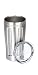 GrowlerWerks uPint Vacuum Insulated Pint for Craft Beer, Stainless Steel primary