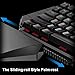 GameSir GK100 Wired One-Handed Mechanical Gaming Keyboard Windows PC GameSir X1, LED Backlit Portable Mini Game Keypad LOL/PUBG/Fortnite/Wow/Dota/OW, Plug Playthumb 4