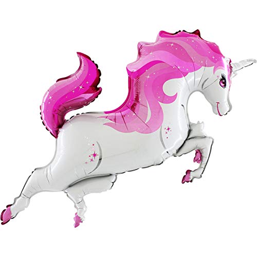 Toyland® 101cm (40") Pink Unicorn Foil Balloon - Birthday Party Decoration