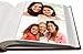 Golden State Art, Brown Photo Album for 200 4x6 Pictures with Memo, Faux Leather Cover