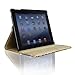 Fintie Rotating Case for iPad 4 3 2 (Old Model) - 360 Degree Rotating Smart Stand Protective Cover with Auto Wake/Sleep for iPad 4th Gen with Retina Display, iPad 3 & iPad 2, Leopard Brown