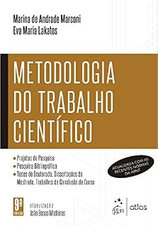 Livro Metodologia do Trabalho Científico