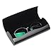 Hard Shell Eyeglass Cases, Polemax Aluminum Protective Spectacle Case for Medium Large Sized Glasses Frame (Black)