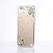 iPod Touch (6th Generation) Case, Sense-TE Luxurious Crystal 3D Handmade Sparkle Glitter Diamond Rhinestone Clear Cover with Retro Bowknot Anti Dust Plug - Flowers