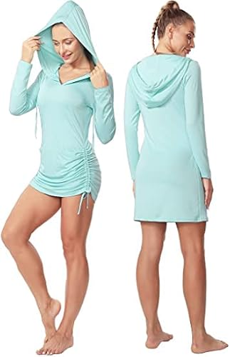 Women's Cover Up Beach Dress Hoodie 