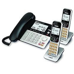 VTECH VG208-2 DECT 6.0 2-Handsets Corded/Cordless