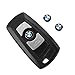 11mm Remote Key Fob Remote Badge Logo Sticker Emblem For BMW (2 PCS)