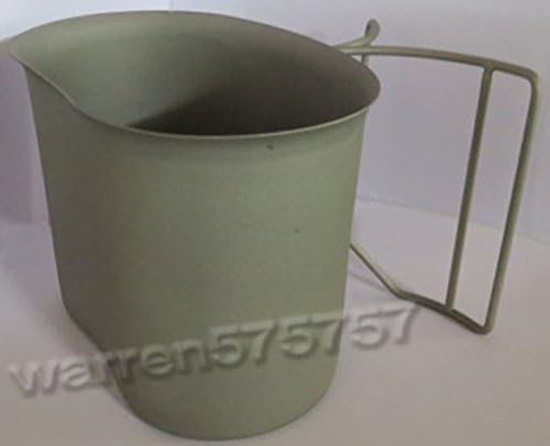 warren575757 G.I. Type Stainless Steel Canteen Cup with Satin Finish
