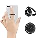 Ring Stand For Cell Phone, KOOSEN Zinc Alloy Ring Grip kickstand For Iphone 7 7 Plus 6S 6 5 5S,Samsung Galaxy Tablet Ect Fit For Magnetic Car Mount,360°rotetion Finger Ring Holder For Phone (Black)
