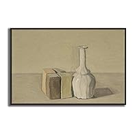 Framed Canvas Wall Art Still Life by Giorgio Mordian Canvas Prints Home Artwork Decoration for Living Room,Bedroom - 16x24 inches