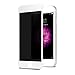 TECHO Privacy Screen Protector for iPhone 8 7 6s 6, Anti Spy 9H Tempered Glass, Edge to Edge Full Cover Screen Protector [Anti-Fingerprint] [Bubble Free] [Full Coverage] (White)