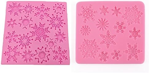 [Ever garden] race mold silicone mold / resin clay / resin / punched type kit (snowflake)