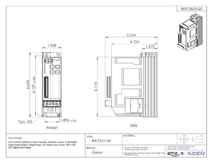 Omron G3pw A220eu S Power Controller Standard Current Small