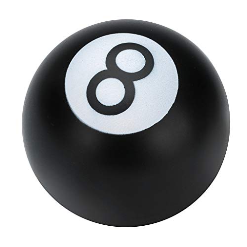 Mikilon Pack of 2 Squishies Slow Rising | Billiard Ball Number 8 Squishies Jumbo Scented | Stress Reliever Mega Squishies | Anxiety Relief Squishy Toys for Boys, Girls, Kids and Adults (Black)