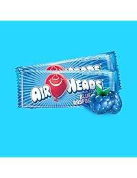 Airheads Azul Frambuesa Taffy Mini Candy Bares 1Lb Bolsa