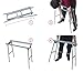 YW Creating 32” Corrosion-Resistant Iron-Zinc Alloy Thicker Charcoal Grill – Portable BBQ Grill, Yakitori Grill, Kebab Grill, Satay Grill. Makes Juicy Shish Kebab, Shashlik (32