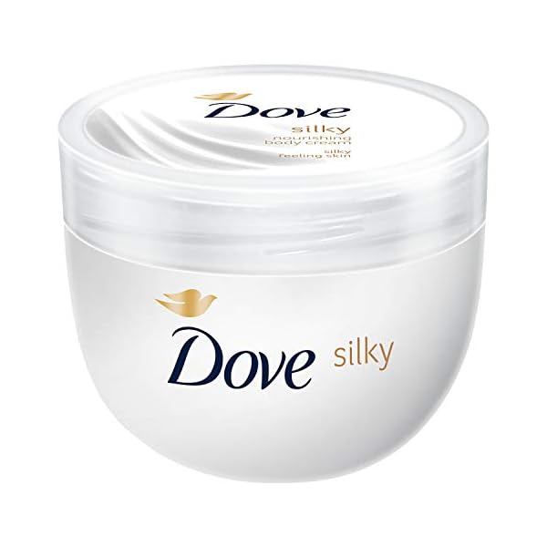 Dove-Nourishing-Body-Care-Silky-with-essential-oils-Pampering-Body-Cream-for-dry-skin-300-ml Dove Nourishing Silky Body Cream, 300ml