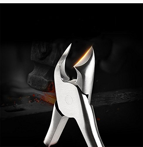 YUOIOYU Toenail Nail Clippers for Thick or Ingrown Toenails,Stainless Steel Nail Nipper